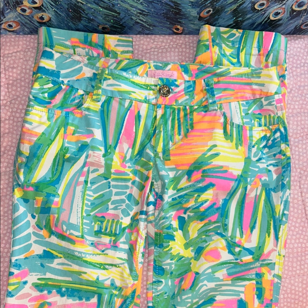 Lilly Pulitzer Size 0 Skinny Pants